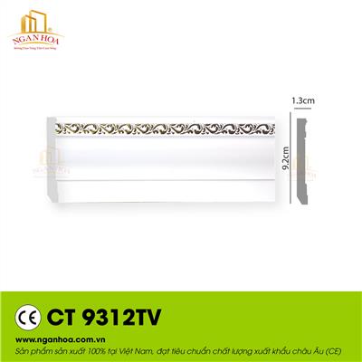 Phào PS Ngân Hoa chân tường 9,2cm
