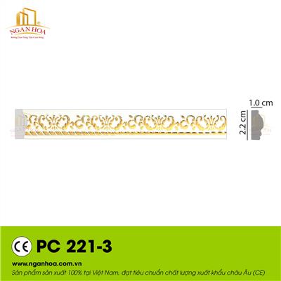 Phào PS Ngân Hoa cân 2,2cm