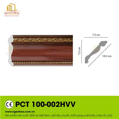 Phào PS Ngân Hoa cổ trần 10,5cm