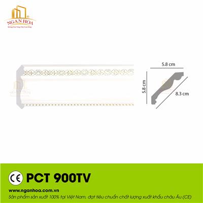 Phào PS Ngân Hoa cổ trần 8,3cm