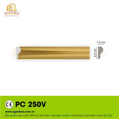 Phào PS Ngân Hoa lệch 2,5cm