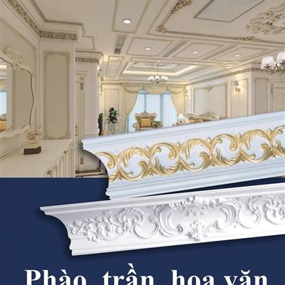 Phào trần hoa văn